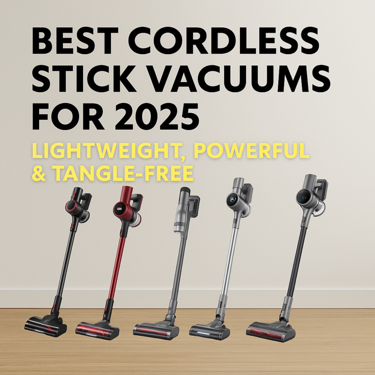 Best Cordless Stick Vacuums 2025