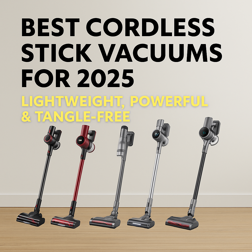Best Cordless Stick Vacuums 2025