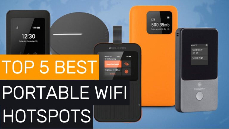 Top 5 Best Portable WiFi Hotspots in 2025